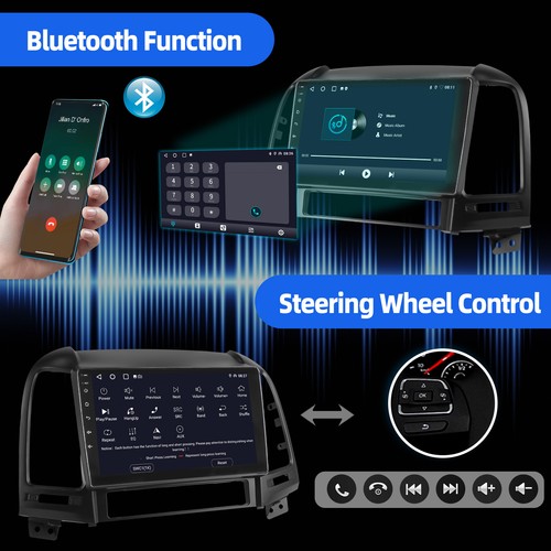 Apple Carplay For Hyundai Santa Fe 2 2006-2012 Android 32GB Car Radio Stereo GPS - Bild 9 von 14
