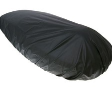 Sitzbankabdeckung XL 80x40 cm abnehmbar schwarz Roller Mofa Moped Motorroller