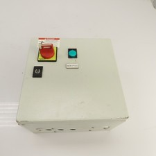 Schneider 12x12x 7" Electrical Enclosure W/ Backplate, Cooling Fan & Disconnect