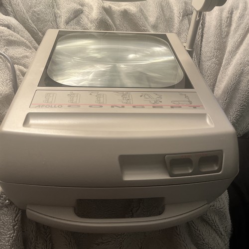 Apollo Concept 2210 Portable Overhead Projector Folding Tested Working