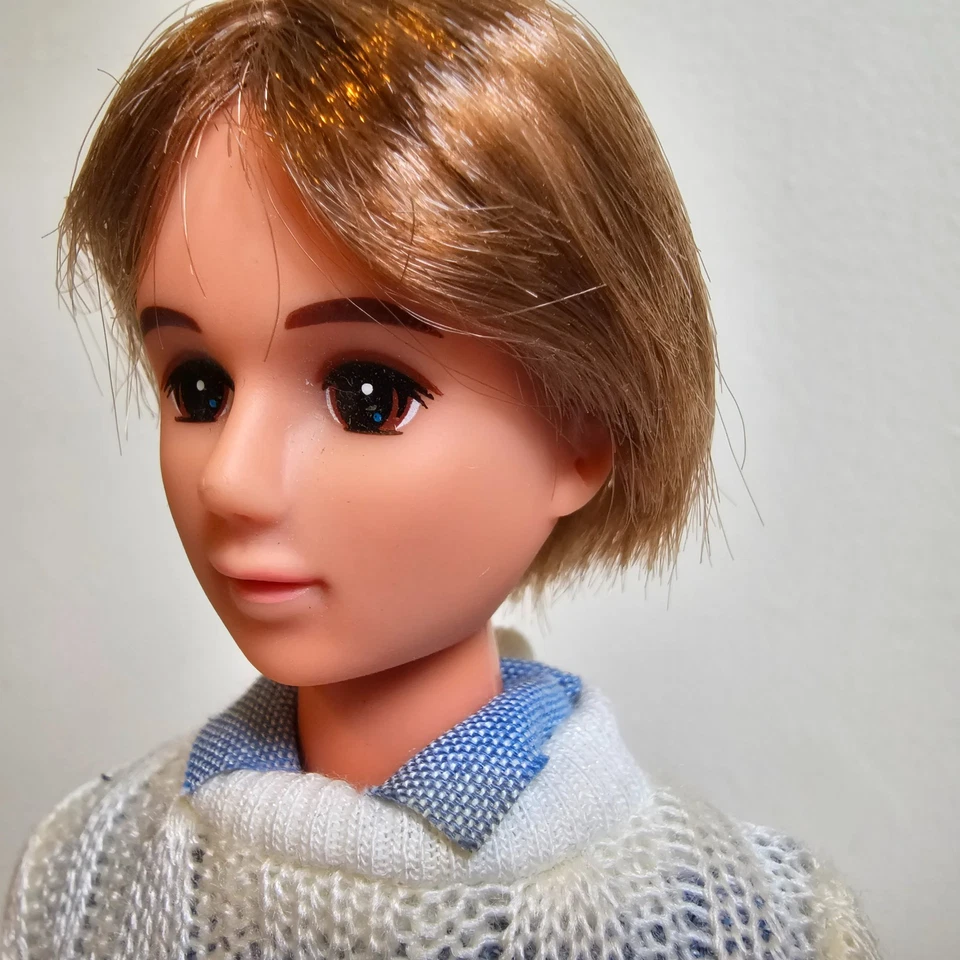 Suéter Tejido Muñeca Takara Jenny Boyfriend Jeff Ojos Marrones Japón De Colección 11.5" Foto 4 de 4