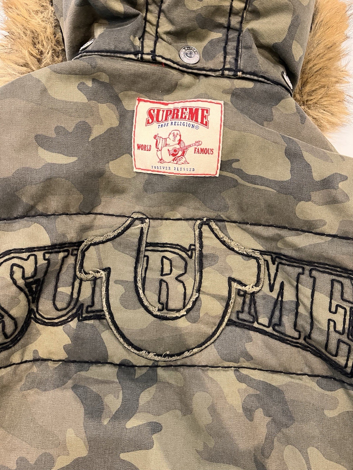 Supreme x True religion camo jacket image 5