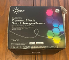 7 Pack GE Cync Dynamic Effects Smart LED Hexa...