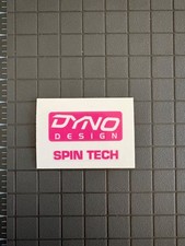 DYNO SpinTech BMX Stem Decal Pink Reproduction Sticker USA Made