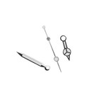 100% New Watch Hands Needles Pins  For ETA 2824 Tudor Submariner