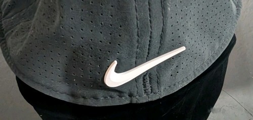 Nike Mens Tiger Woods Collection AeroBill Golf Cap Large / Medium Flex Hat Black - Picture 4 of 5