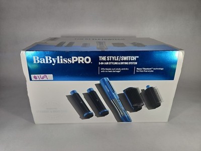 BaBylissPRO Style/Switch 5-in-1 Air Styling and Drying System Straight Wavy Hair