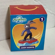 McDonalds Zootopia 2 #1 Judy Hopps Happy Meal toy 2025 Disney Brand New 
