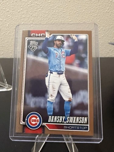 Dansby Swanson 2026 Topps Dansby Swanson Gold