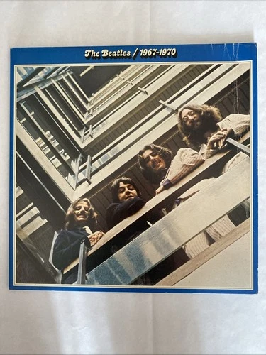 The Beatles  1967 - 1970 Blue Album 1973 2 LPs Vinyl Apple Record Capital Record