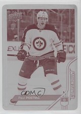 2016-17 Upper Deck Compendium Printing Plate Magenta 1/1 Paul Postma #572 z1b
