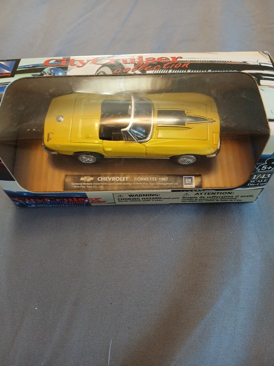 【大幅値下げ】NewRay MODEL KIT 1/12 4台セット絶版品 New-Ray Chevrolet Corvette Contemporary Manufacture Diecast Cars