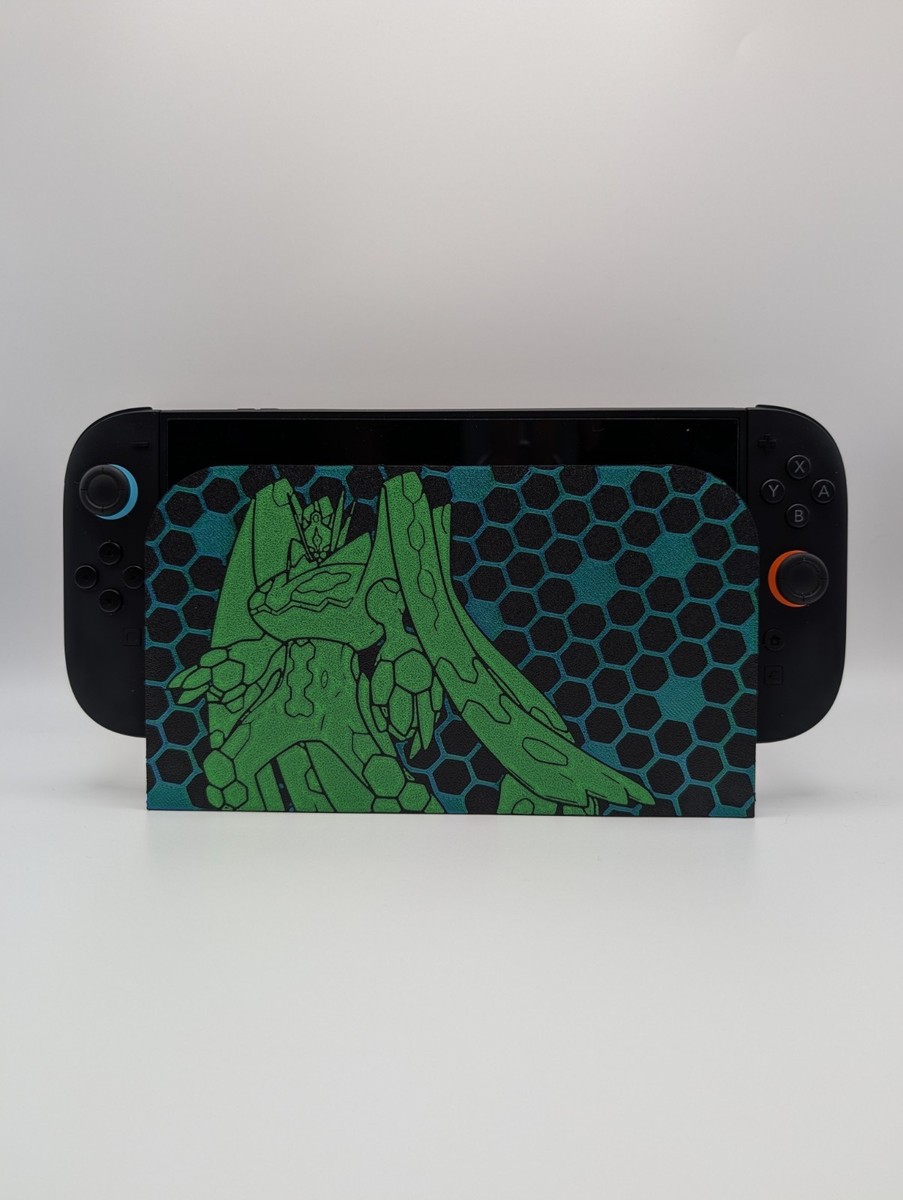 Pokemon Z-A Zygarde Themed Dock Cover Faceplate For Nintendo