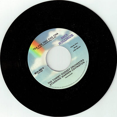DORSEY, Tommy, Orchestra  (Tea For Two Cha Cha  //  Tea For Two Cha #2)  REISSUE