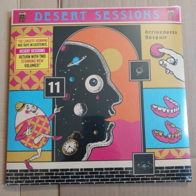 Desert Sessions Lp Vol 11 & 12 Vinyl Ltd Ed w Booklet QOTSA ZZ TOP primus