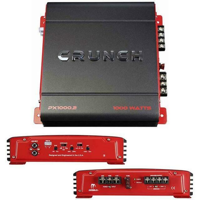 Crunch PX10002 1000W 2-Channel Power 
