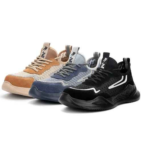 Herren Rutschfeste Arbeitsschuhe Pannensicher Turnschuhe Sicherheit Stahlkappe Stiefel - Bild 11 von 30