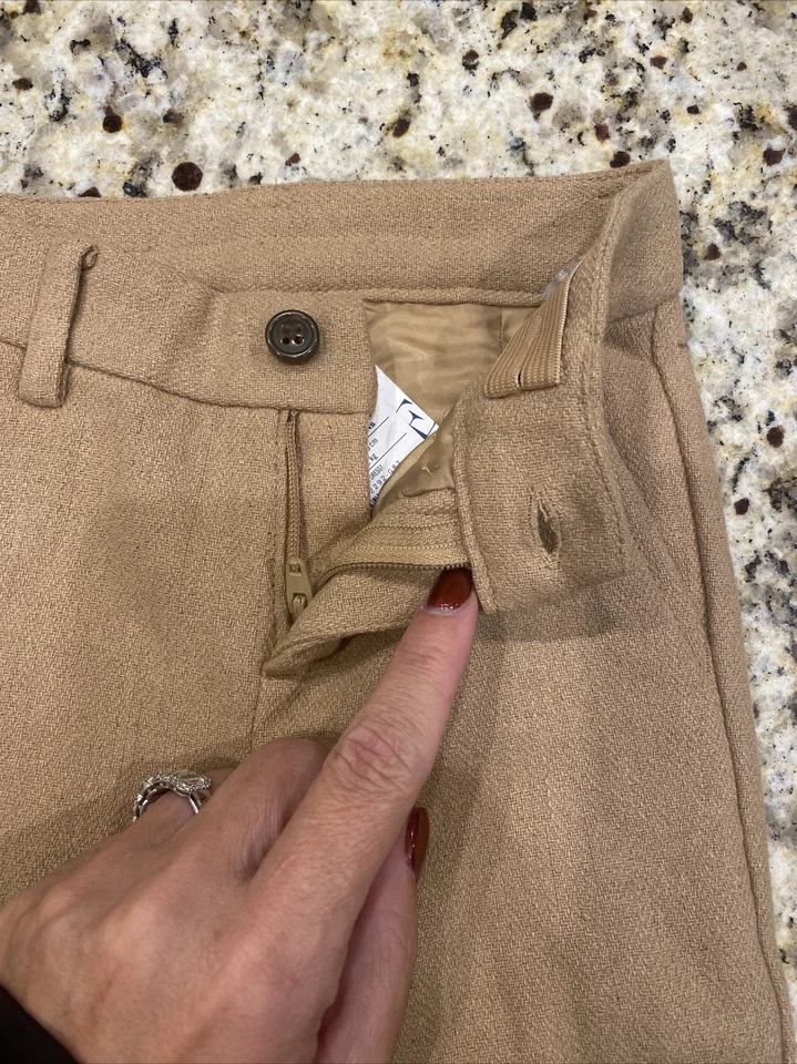 Janie & Jack Boys Lined Wool Dress Pants Trouser Sz 12-18M Railway Dapper NWT - Image 3 of 4