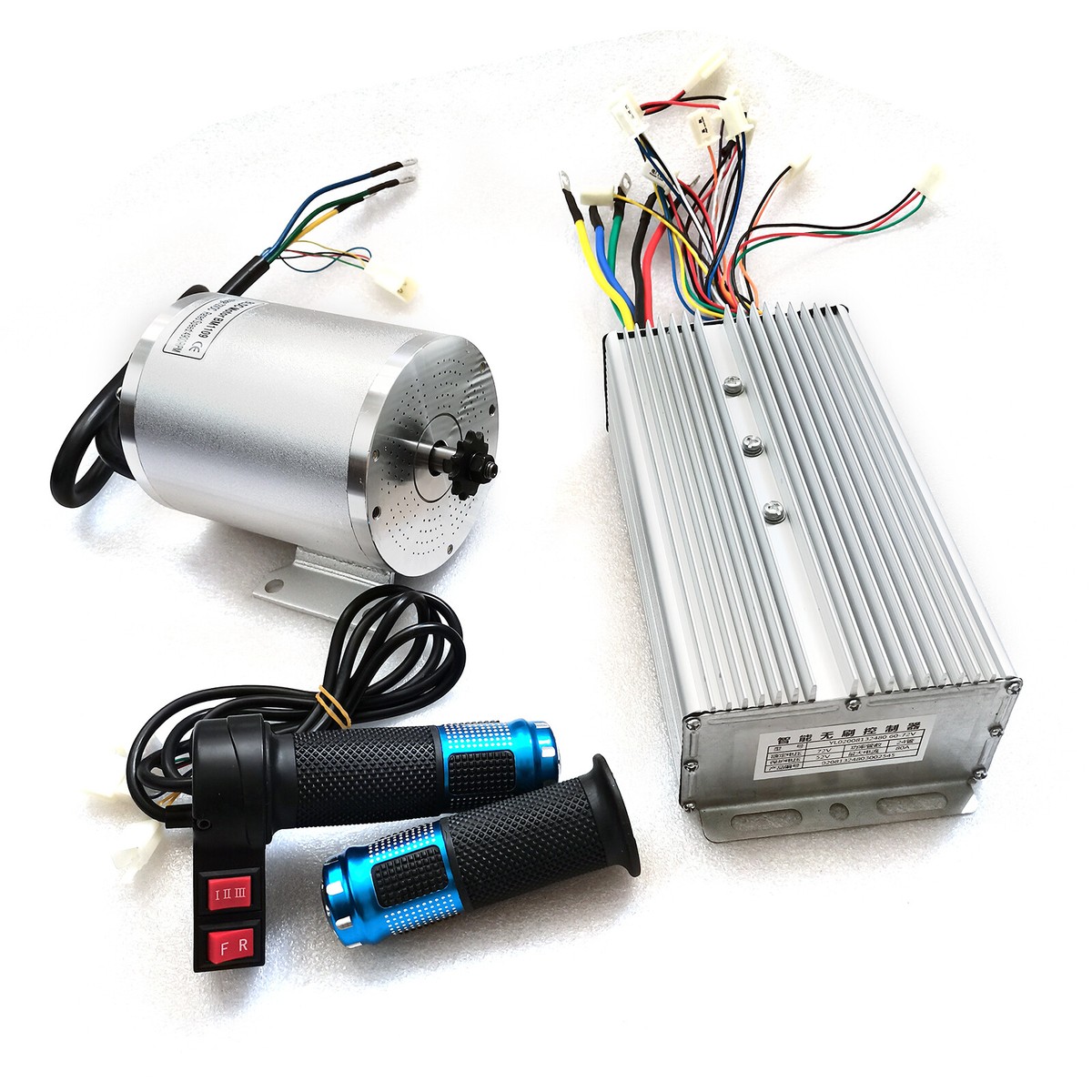 BLDC Motor Kit And Brushless Controller 72V 3000W For Electric