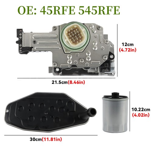 Aluminum Shift Solenoid 4WD Filter Service Kit For Dodge 45RFE 545RFE 68RFE - Picture 8 of 22
