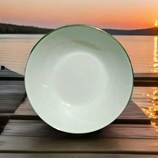 International Ironstone Silver Elegance 1968 Serving bowl Salem England 9"D