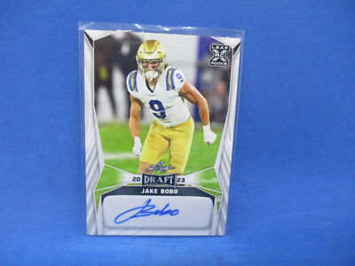 2023 Leaf Draft #BA-JB1 Jake Bobo Autographs White