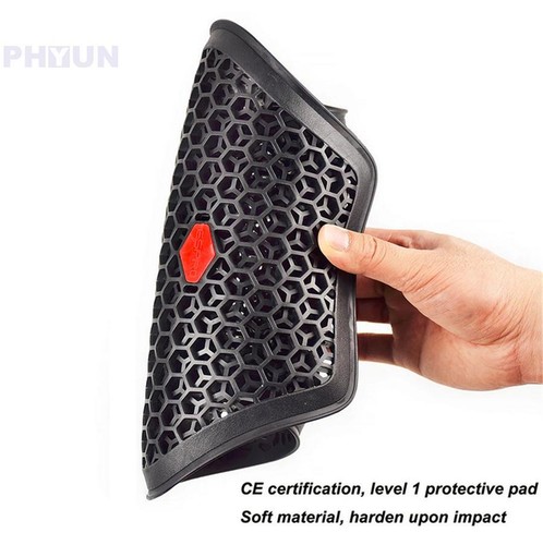 Motorcycle Back Protective Pad Rider Jacket Back Insert Armor Dorsal Protector - Picture 5 of 12