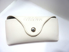 ABACO POLARIZED WHITE SUNGLASSES EYEGLASSES SOFT CASE