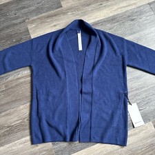 Lululemon Merino Wool-Blend Ribbed Long Wrap Sweater, NWT, Size 6