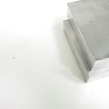 1.125" thick 1 1/8  Aluminum 6061 PLATE  2.25" x 15.75" Long QTY 2  sku 242469
