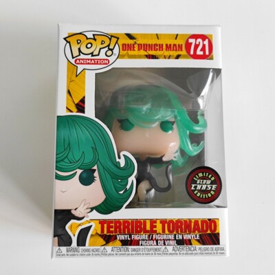 FUNKO POP ANIMATION #721 ONE PUNCH MAN Terrible Tornado GITD CHASE
