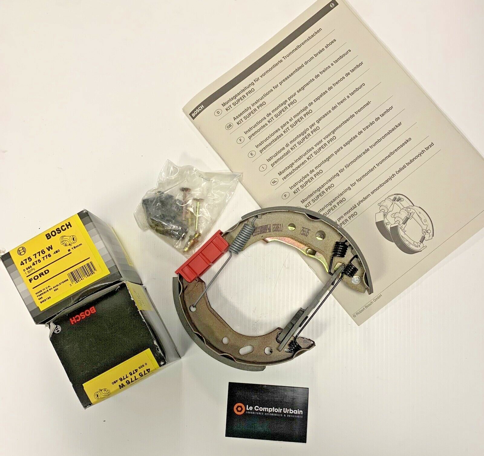 Freins arrière qui sifflent ? Kit Bosch prémonté avec cylindres de 19mm