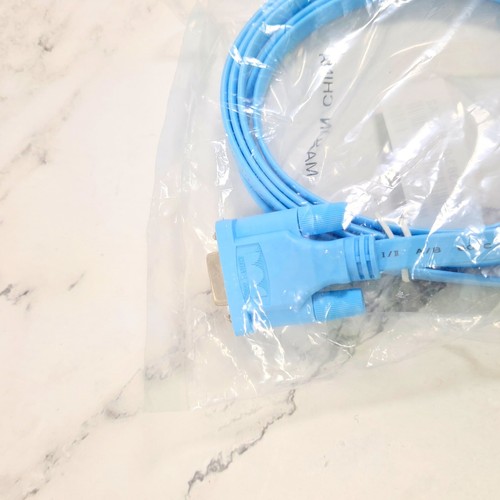 Cisco Systems 72-3383-01 Rev A2 Blue rj45 to DB9 6ft - Photo 8/8