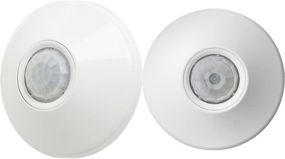 Ceiling Mount Occupancy Sensor Bundle - Dual Tech with 28Ft Radius
