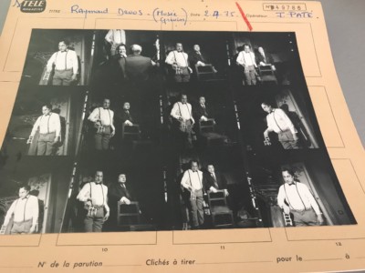 RAYMOND DEVOS: ORIGINAL KONTAKTPLATTE VON 1975