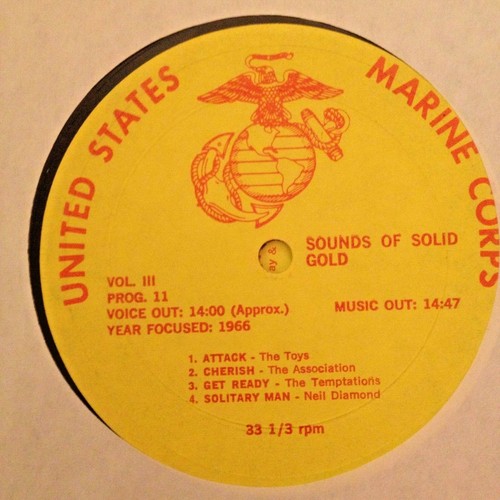 RADIO SHOW: USMC GOLD III 10/11 BILL JUSTIS, CHUCK BERRY, JIMMIE RODGERS, TOYS - Picture 2 of 3