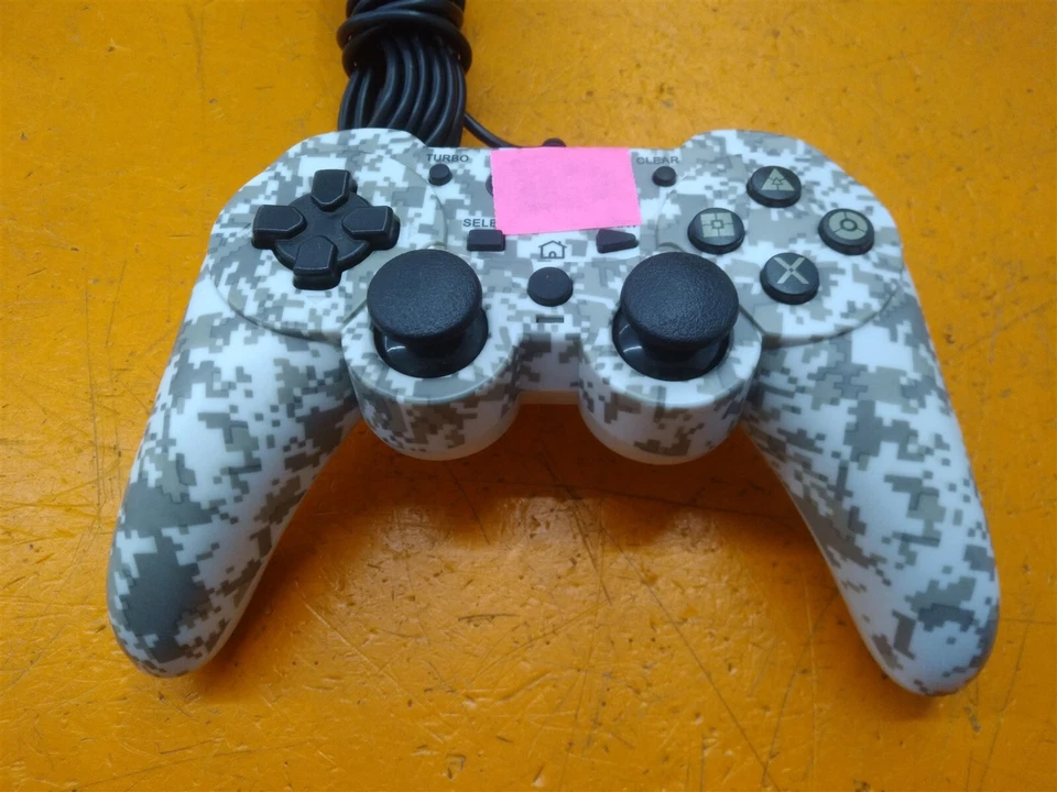 ⭐️⭐️⭐️⭐️⭐️ Untested Snakebyte SB01426 USB Wired Game Controller PS3 Camo  - Image 2 of 4