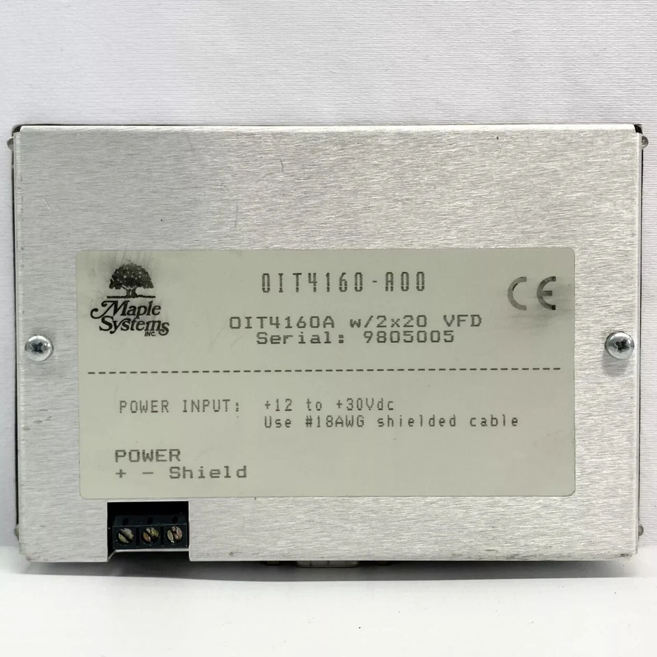 Maple Systems OIT4160-A00 Interface Panel HMI OIT - Image 4 of 4