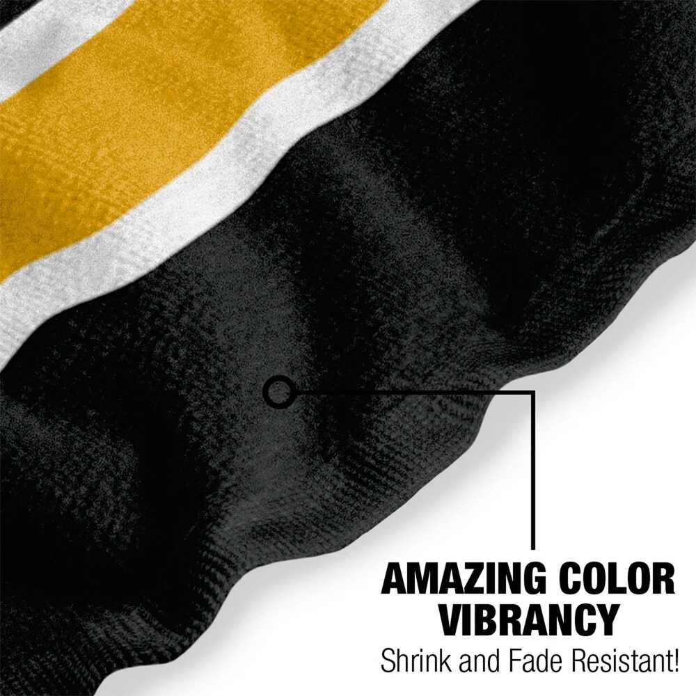 Framingham State University Beach Towel/Bath Towel, 30"x60" Stripes