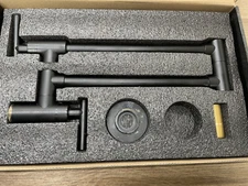 Anzzi KF-AZ258BKM Braccia 4 GPM Wall Mounted Double Handle Pot Black *READ*