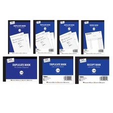 Receipt Invoice Duplicate Triplicate Books – Half & Full Size, No Carbon Require