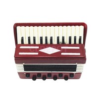 1:12 Dollhouse Wooden Accordion Miniature Musical Instrument Collection Gift 1:12 Dollhouse Wooden Accordion Miniature Musical Instrument Collection Gift
