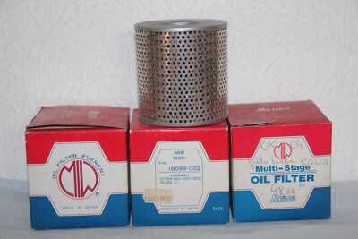 MEIWA SET 3 Motorrad Ölfilter Kawasaki KZ750K - MIWK2001