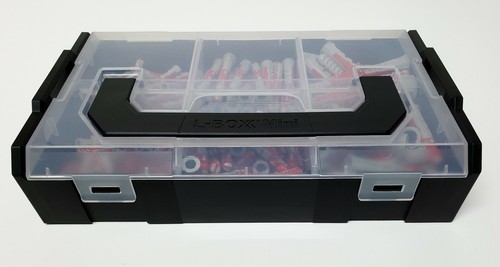 Fischer DUO POWER Dübel lang und kurz 201 tlg 6 8 10 mm in Sortimo L-Boxx S - Bild 2 von 2