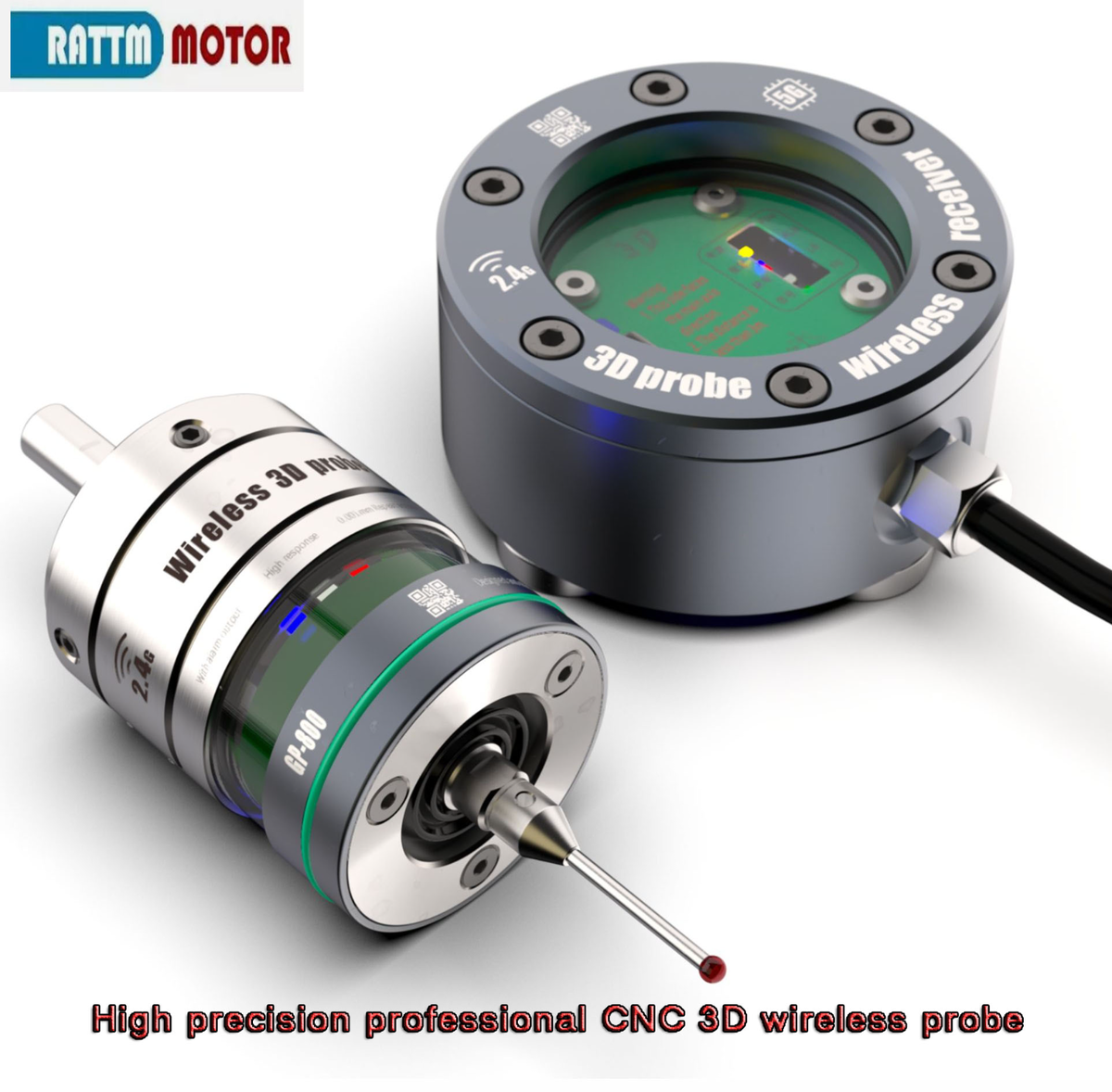 CNC IP67 0.001mm precision wireless 3D probe Infrared CNC IP67 0.001mm precision wireless 3D probe Infrared