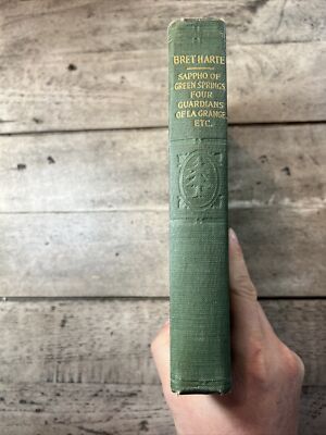 1903 Antique Novel ''A Sappho of Green Springs: The Four Guardians of Language''
