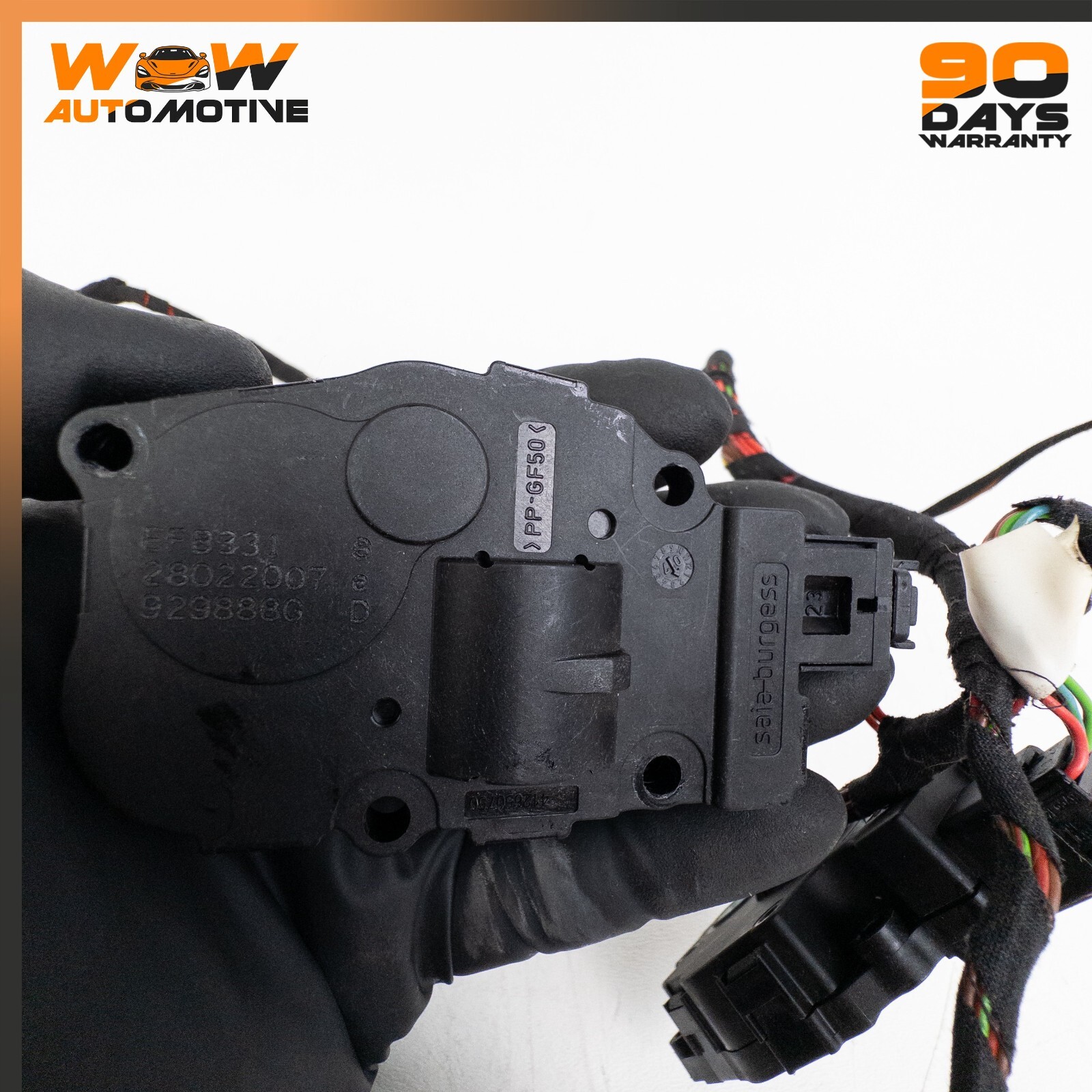 04-25 BMW E93 F30 335I HEATER VENT FLAP CONTROL ACTUATOR MOTOR SET HARNESS OEM