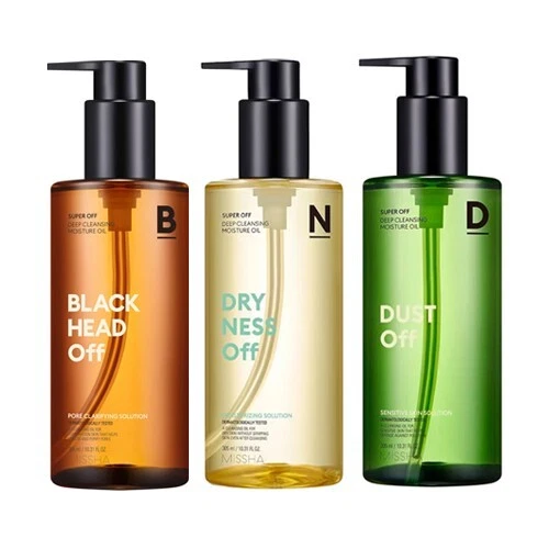 MISSHA Super Off Deep Cleansing Moisture Oil 305mL / 3 types