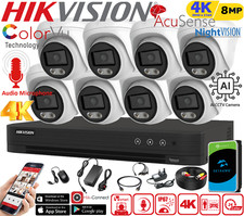 HIKVISION 8MP ColorVu Audio