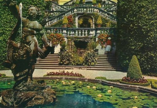 alte AK Villa Carlotta Freitreppe Comersee, Italien ungel. Ansichtskarte B144b - Bild 1 von 2